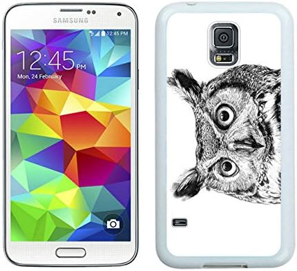 Easy Set Cute Owl 2 White Samsung Galaxy S5 Case