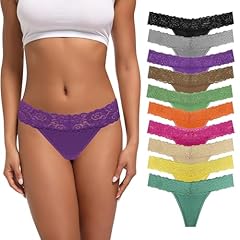 10 Pack Cotton Thongs