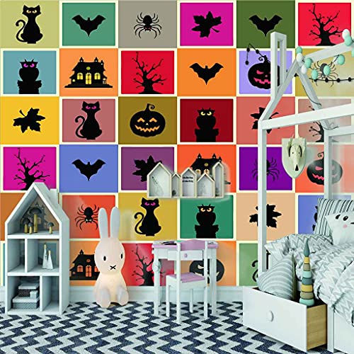 Poster Halloween 3D pour décorer une chambre d'enfant