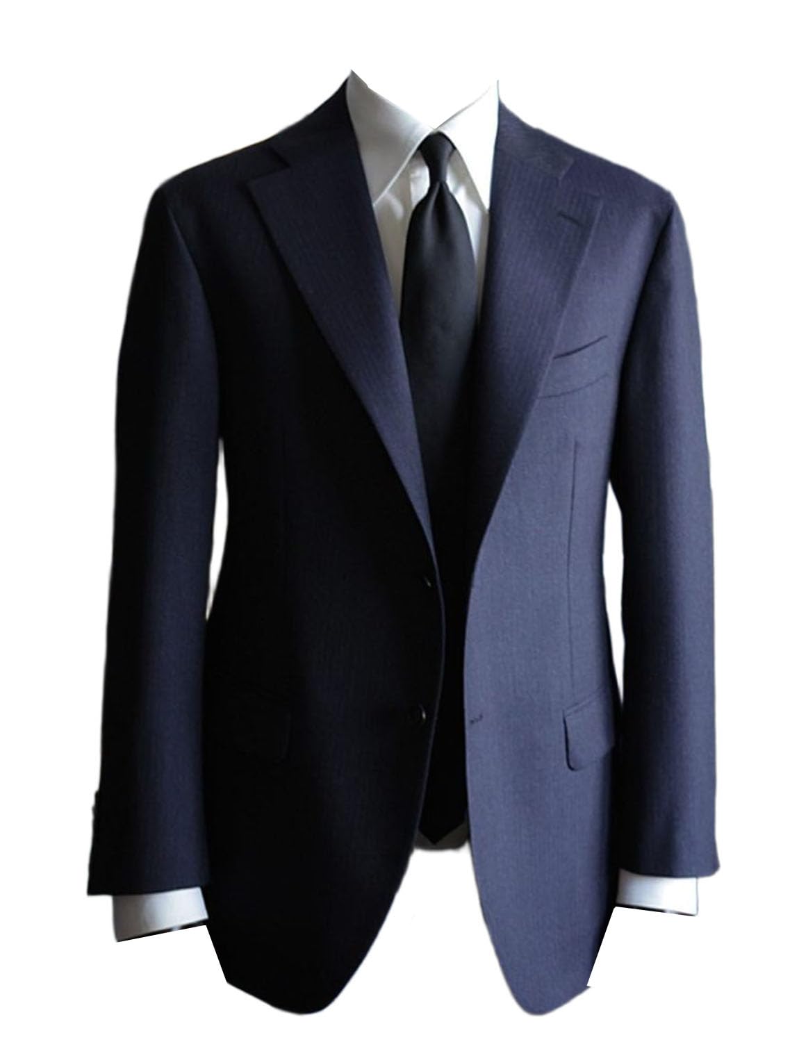 Hommes veste de costume de mariage chic style tuxedo ajusté - 5