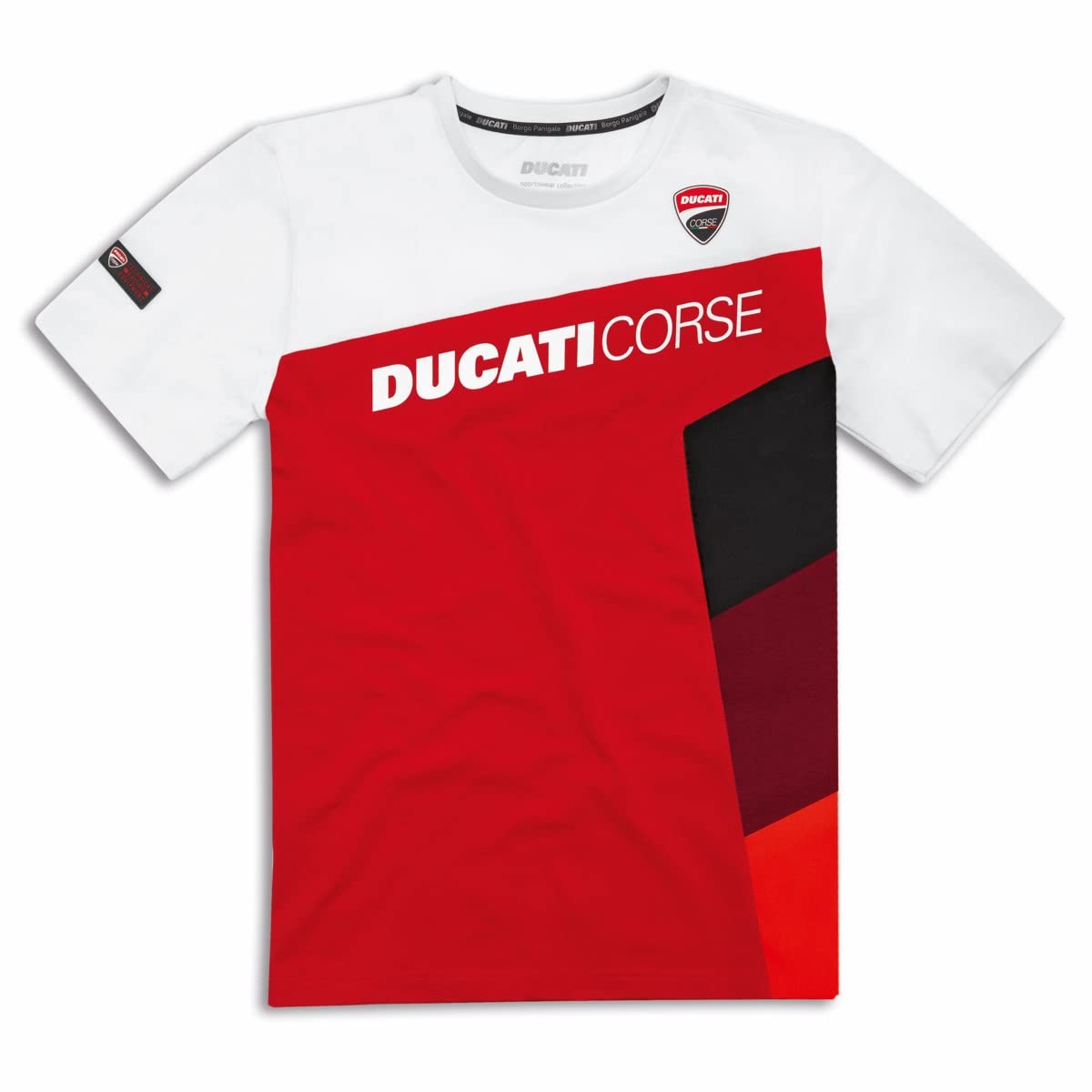 DC Sport T-Shirt 987705 (White/red, Large)