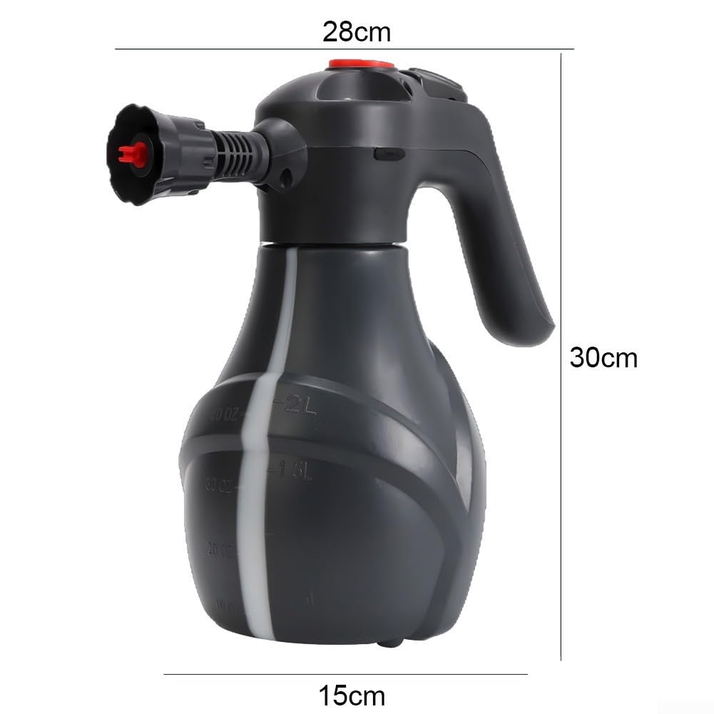 Pulvérisateur Mousse Neige Électrique 2L Fil Rechargeable Pulvérisateur