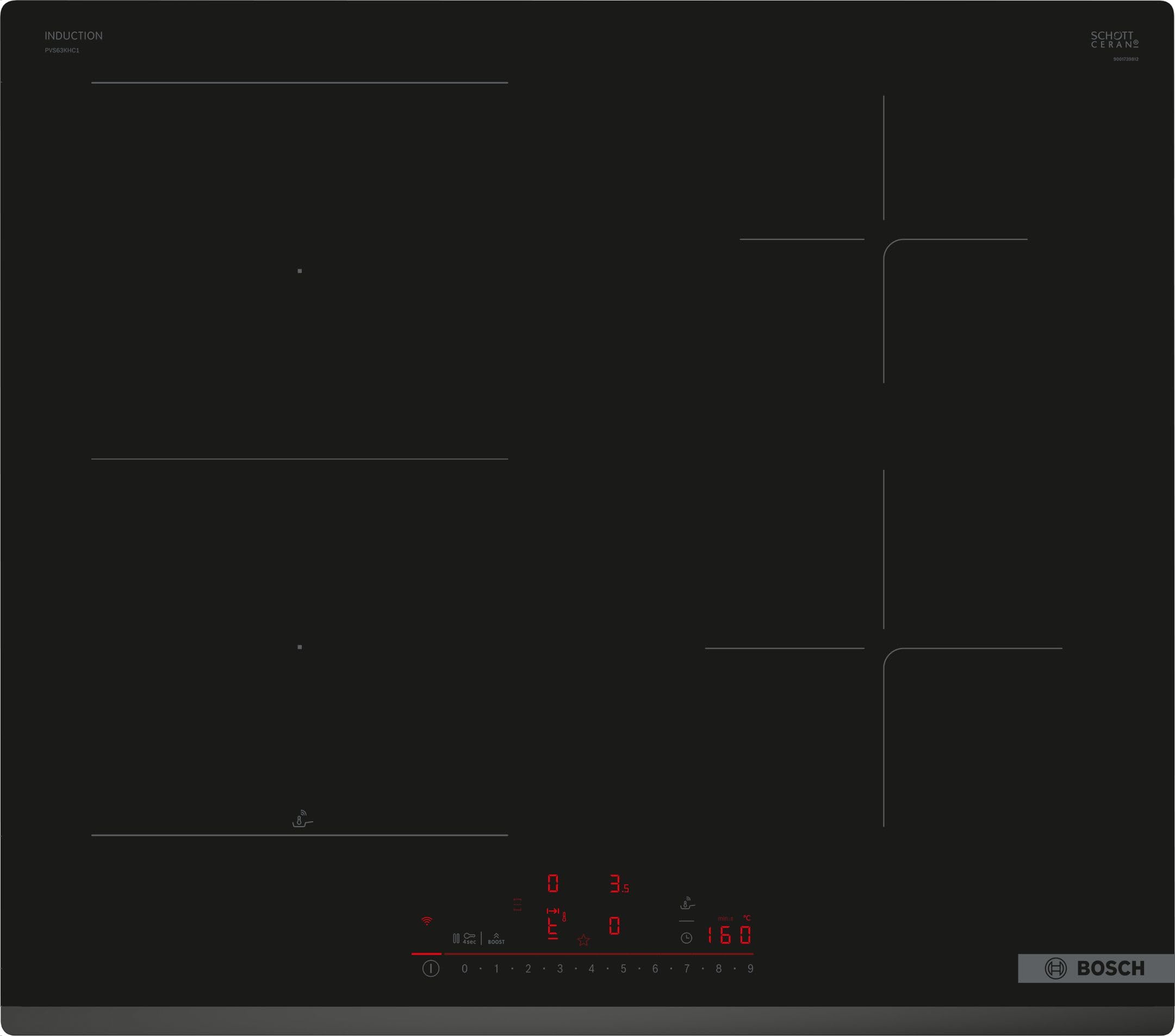 Plaque Induction Bosch PVS63KHC1E-image