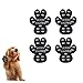 VALFRID Dog Paw Protector Rugged Anti Slip 24 Pieces,Disposable Self Adhesive Resistant Dog Shoes Booties Socks Replacemen XXXL