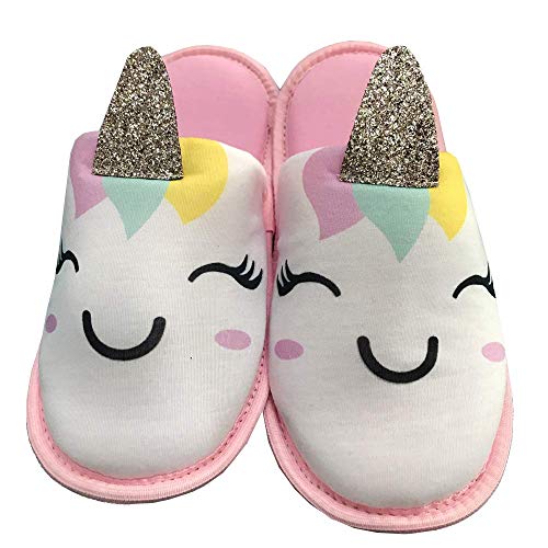 Chinelo feminino de unicornio com chifre 18510 tam 39 a 40