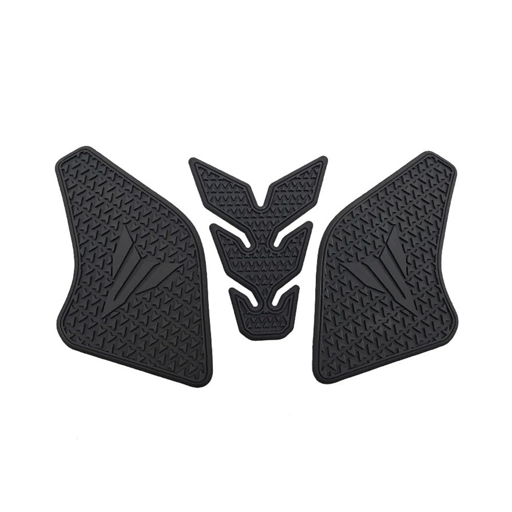 Protection Réservoir Moto Autocollant pour Yam&aha MT07 MT-07 MT 07 2018 2019 2020 Accessoires De Moto Autocollants Latéraux Antidérapants pour Réservoir De Carburant Autocollant en Caoutchouc