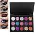Eyeshadow Palette, 15 Colors Glitter Eyeshadow Palette for Cosplay Makeup Eye Makeup, Shining Eye Shadow Cosmetic Powder Suitable for Daily and Professional Makeup