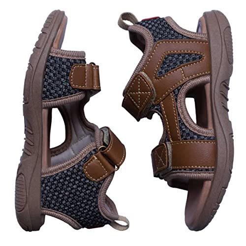 Papete Infantil Menino Sandália Masculino Calce Fácil 15.02j (Castor, BR, Criança de 4 a 8 anos, Num