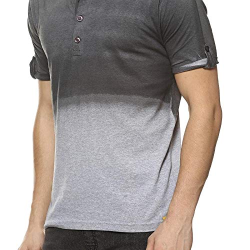 Image of CAHOOT Military Camouflage Men Round Neck Black, White T-Shirt