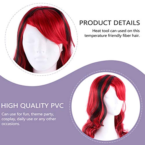 Cabelo Comprido Encaracolado Ondulado Peruca Cabe?a Cheia Perucas de Halloween Cosplay Traje de Fest
