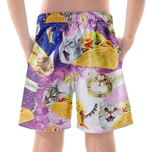 ALISISTER Boys Swim Trunks with Compression Liner with Pockets Bathing Suit 2-20 Years Old - Image 6