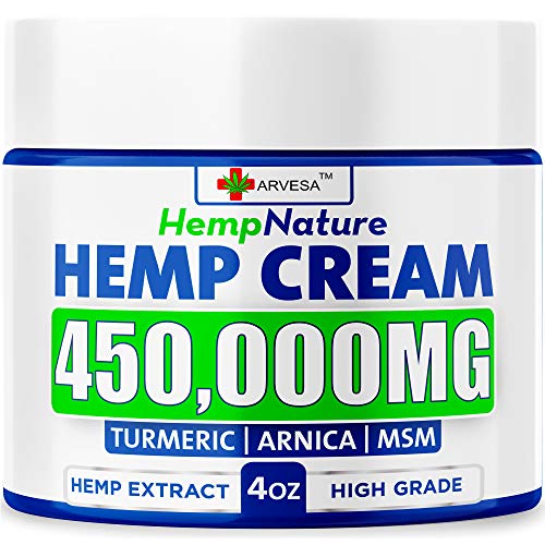 Hemp Pain Relief Cream - 450 000 MG - Made in USA