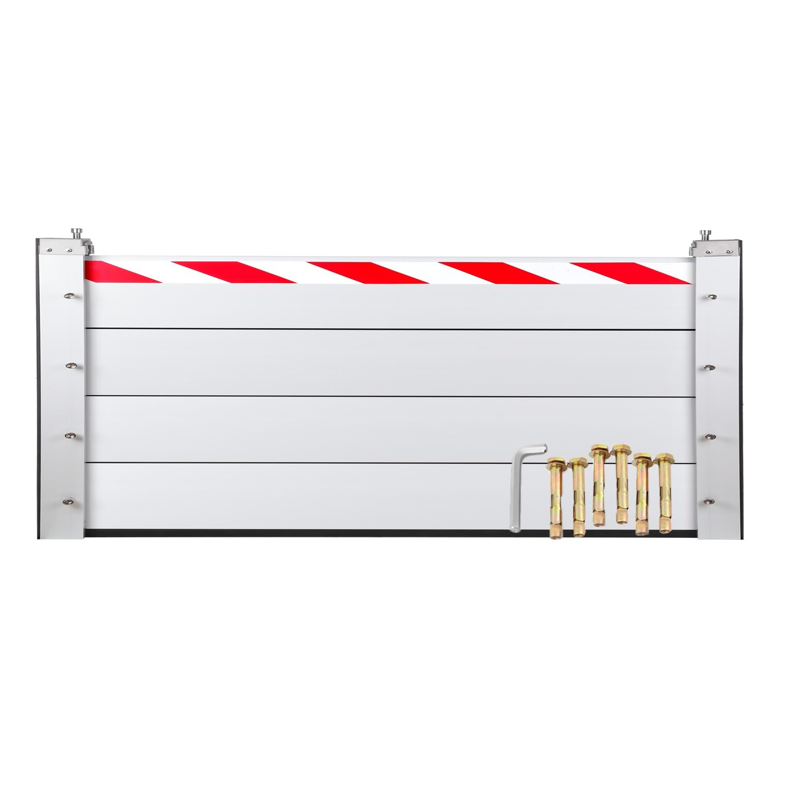 Barrière anti-inondation de garage 120x80cm pour protéger les sous-sols des fortes pluies