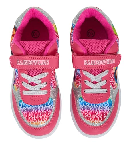 Baskets pour filles et enfants Rainbow High avec fermeture scratch confort