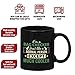 Okaytee Bag Checker Mug Gifts 11oz Black Ceramic Coffee Cup - Bag Checker Much Cooler Mug