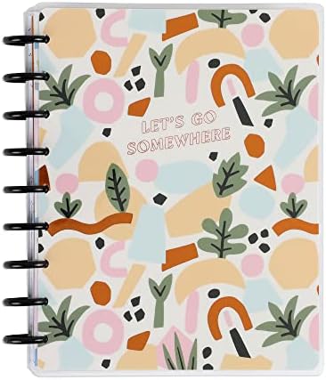 Happy Planner 2023 Daily Diary and Calendar, 18-Month Daily, Weekly, Monthly July 2023Dec. 2024 Planner Diary, Colour-Block Layout, Spread Some Happy Theme, Classic Size, 17.78 x 23.50 cm