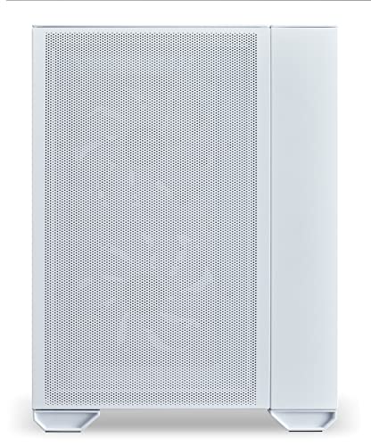 Gabinete para PC Lian Li O11 Air Mini Blanco, Torre Media, Paneles de Malla de 3 Lados, Soporta 4 Discos Duros de 3.5 Pulgadas, Compatible con E-ATX, ATX, Micro-ATX y Mini-ITX, Panel Trasero Modular miniatura 2