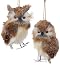 Kurt Adler Plush Brown Owl Ornament