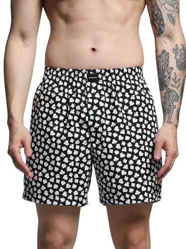 Image of JACK & JONES Men's Cotton Blend Modern Boxer Shorts