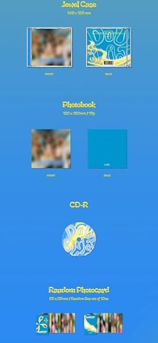 Miniatura 4 de DREAMUS Kep1er Doublast - Juego de 2 fundas para CD+1p Poster+16p PhotoBook+2p PhotoBook+2p PhotoCard+1p Postal + Seguimiento sellado