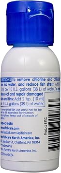 API STRESS COAT Aquarium Water Conditioner 1-Ounce Bottle