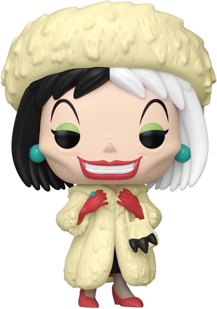 Funko Pop! Disney: 101 Dalmatians - Cruella De Vil - 1/6 Odds for Rare Chase Variant - Collectable Vinyl Figure - Gift Idea - Official Merchandise - Toys for Kids & Adults - Disney Fans