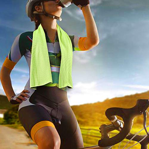 Keafols Cooling Towel Neck Wrap, 40X12’’ Chill Ice Sports Towel Neck Headband Bandana Scarf For Instant Relief Stay Cool With Cold Microfiber Cloth For Yoga,Golf,Gym Fitness, Summer Outdoor Work #TOP6