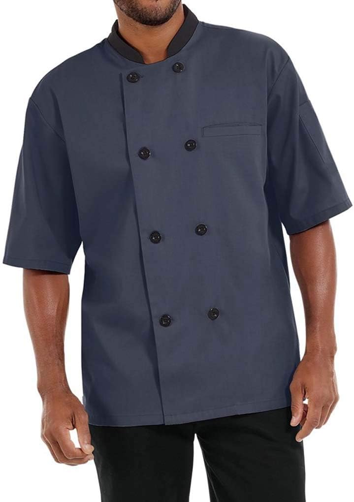 Men's Chef Coat jacket Half Sleeve