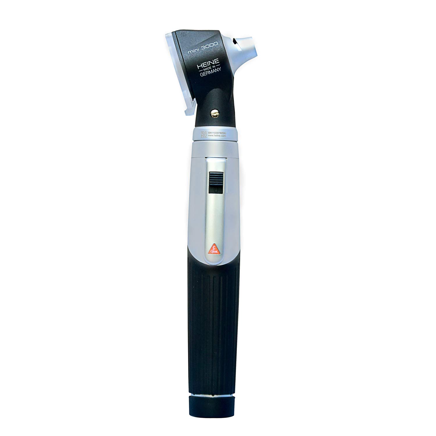 Heine Mini 3000 Otoscope with Handle, 4 Reusable Tips & 10 Disposable Tips