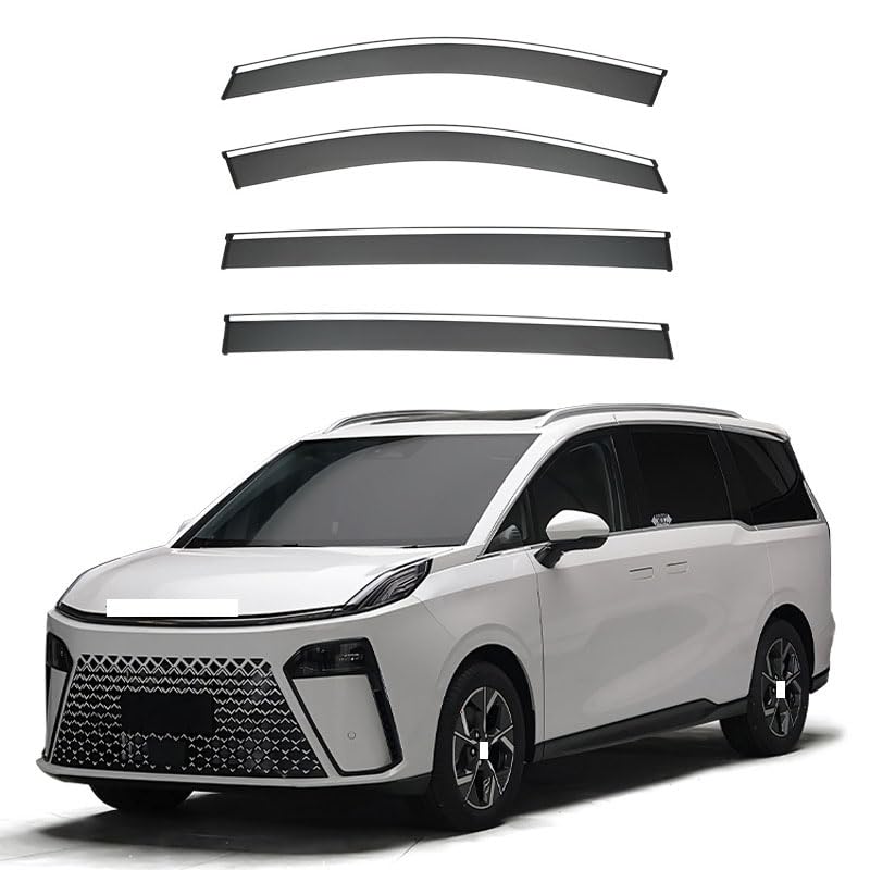 Déflecteurs de voiture pare-pluie anti-buée pour vitres de MAXUS G70