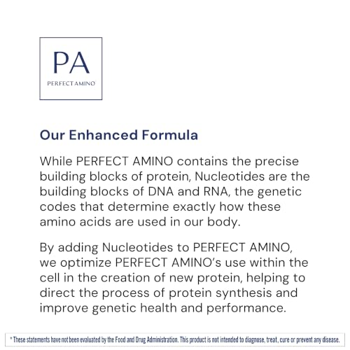 Image of BodyHealth PerfectAmino - BCAA and EAA Powder for Pre and Post Workout - Amino Acid Energy Drink for Men and Women to Support Lean Muscle and Recovery - Unflavored (Lightly Sweetened) - 120 Servings