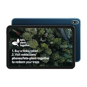 Nokia T20 Android 11 Wifi Tablet with 10.36″ Screen, 3GB RAM/32GB ROM, 8200mAh Battery, 8MP + 5MP Camera, Stereo Speakers with OZO Playback, Dual Microphones, Metal body – Ocean Blue