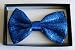 Brand New Awesome "Royal Blue" Sequin DRESS TUXEDO BOW TIE