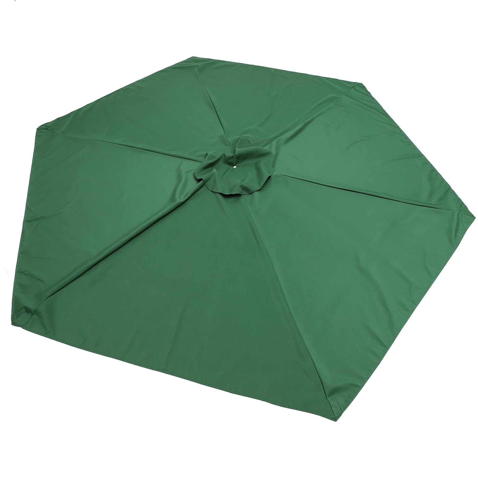 Telo di Ricambio per Ombrellone da Patio 2, 7m 6 Stecche Verde