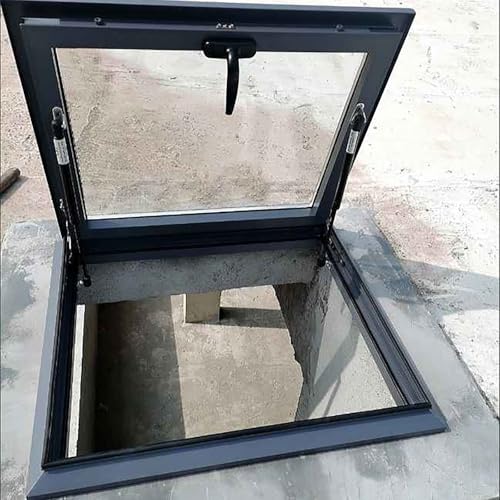 Trampilla de techo de 70x70 cm para transformar buhardillas oscuras en terrazas con luz natural 2