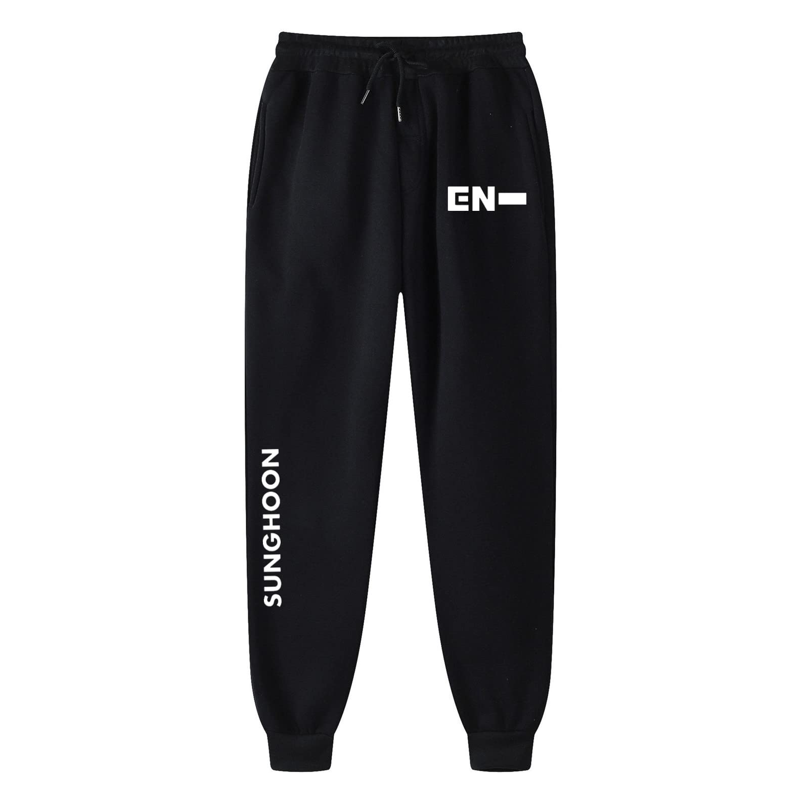 JUSTGOGOKpop ENHYPEN Pants JUNGWON HEESEUNG SUNOO Trousers Gym Joggers Drawstring Sports Sweatpants