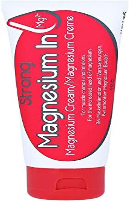 Ice Power Cream – 90g, Unscented, Muscle Relief & Magnesium Deficiency, Unisex, Athletes & Active Individuals