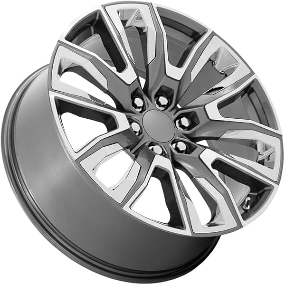Replica 225AP 24x10 6x5.5 +31mm Gunmetal Wheel Rim 24 Inch