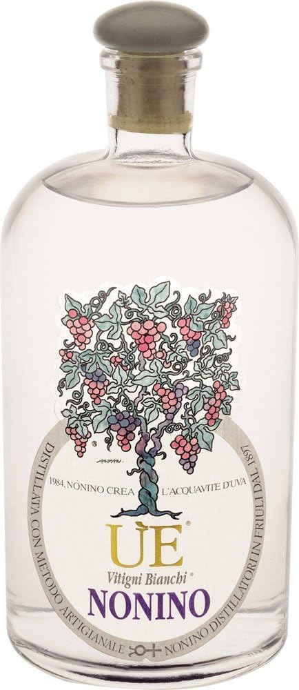 Nonino Grappa Ue Uvabianca Monovitigni XXL 38Prozent vol. (1 x 2 l)