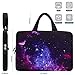 Mibbxea 11,6-12 Zoll Laptop-Tasche Sleeve Hülle,Computer Chromebook Ultrabook Tragetasche,Neopren-Reiseta... Netbook-Aktentasche mit Griff für Dell HP Lenovo ASUS Acer (Galaxie)