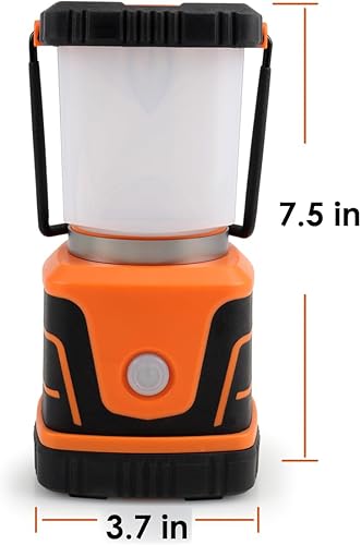 Miniatura 3 de Lámpara LED de campamento súper brillante de 1500 lúmenes, 4 modos de luz, reflector regulable, lámpara de emergencia alimentada por batería,