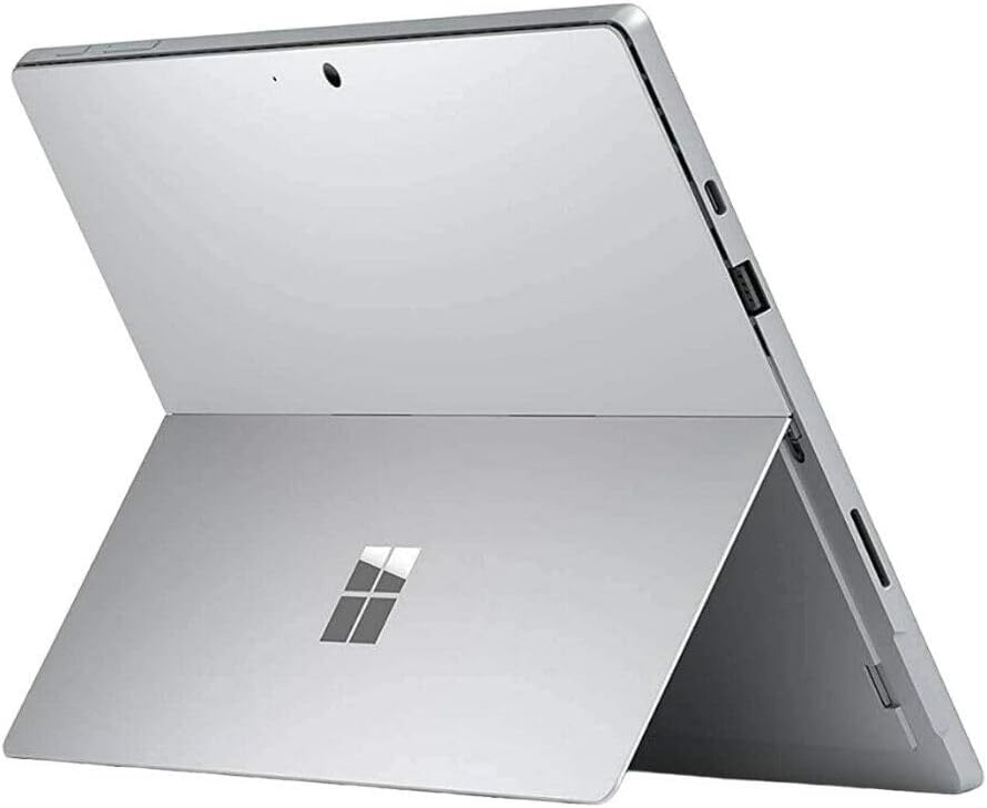 Microsoft Surface Pro 7 Touchscreen Laptop - High-Performance Windows Tablet with i5-1035G4 8GB RAM 128GB SSD, Intel UHD Graphic, 10-Point Multi-Touch, Platinum PWR-00001 (Renewed)