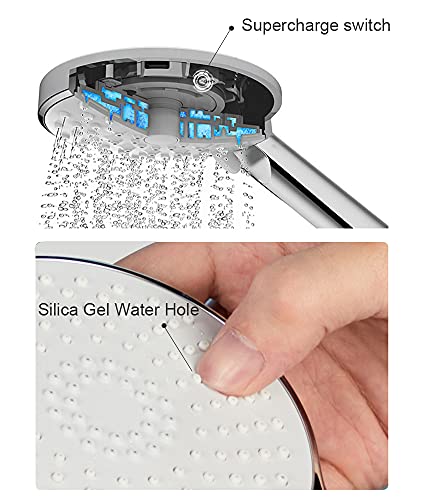 Caiery Grandi & Alta Pressione Soffione Doccia con...