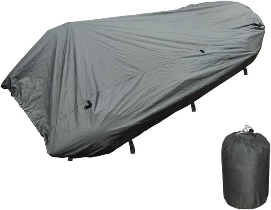 SEAMAX Inflatable Boat Cover, B Series for Beam Range 4.7' to 5.2' (FEET), 5 Sizes fits Length 8.3' to 11.5' (FEET) (B350 - Max Length: 11.5ft)