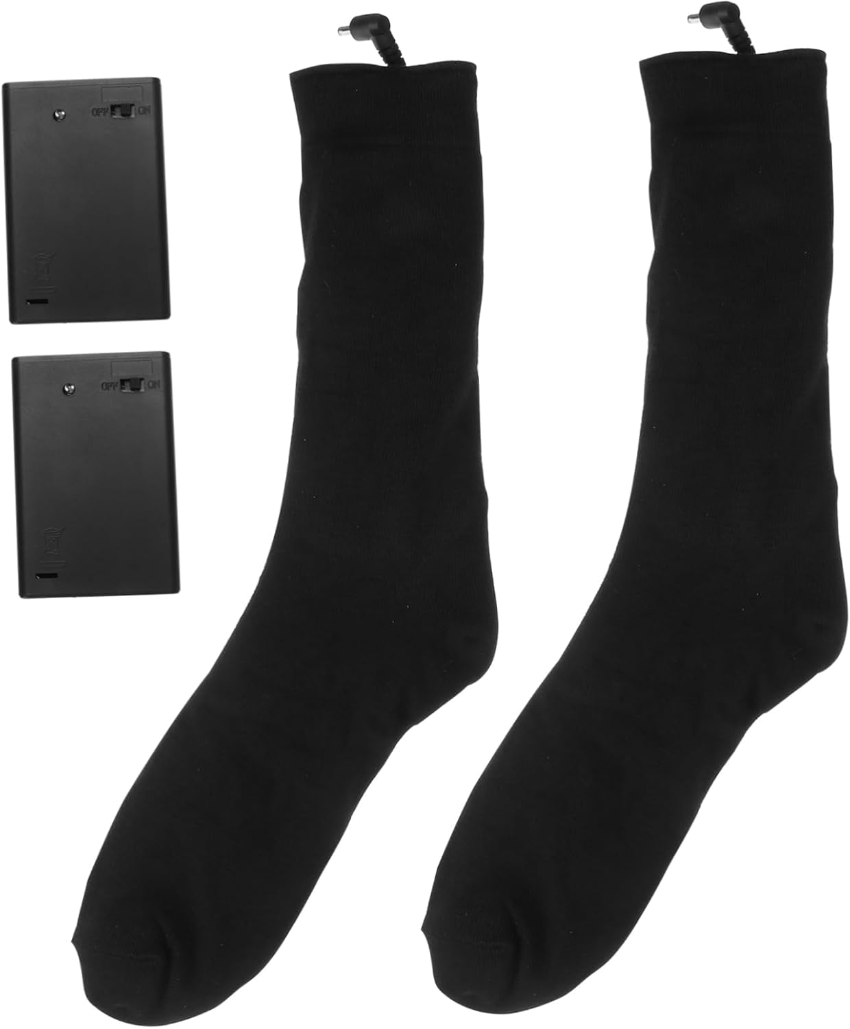 VANZACK Thermal Socks Battery Electric Heated Moisture Wicking for Women Men Winter Warm Comfortable