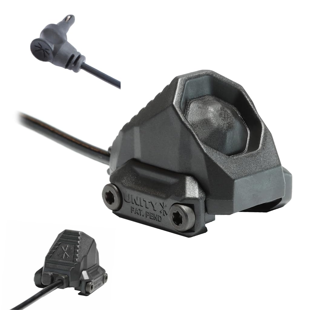 Z-BOLT® Black Dual Function Tailcap & Unity Tactical AXON SL Switch - Momentary and Continuous Fire [Two Part Bundle!]