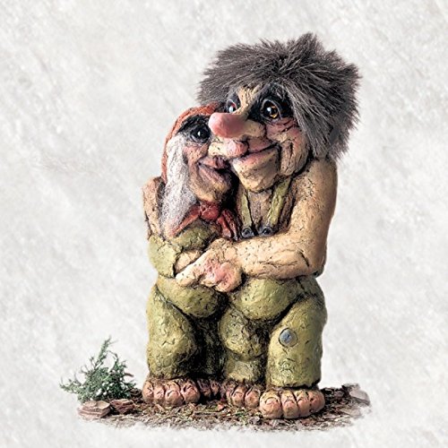Troll Original Norwegian Troll * Nyform Troll with Certificate 126 * Couple 24 Cm