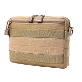 Azarxis Molle Pouches, Tactical Admin Pouch Compact EDC Utility Gadget Gear Pouch Military Carry...