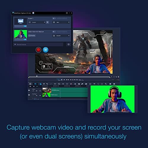 Corel VideoStudio Ultimate 2023 | Video Editing Software with Premium Effects Collection | Slideshow Maker, Screen Recorder, DVD Burner [PC Key Card]