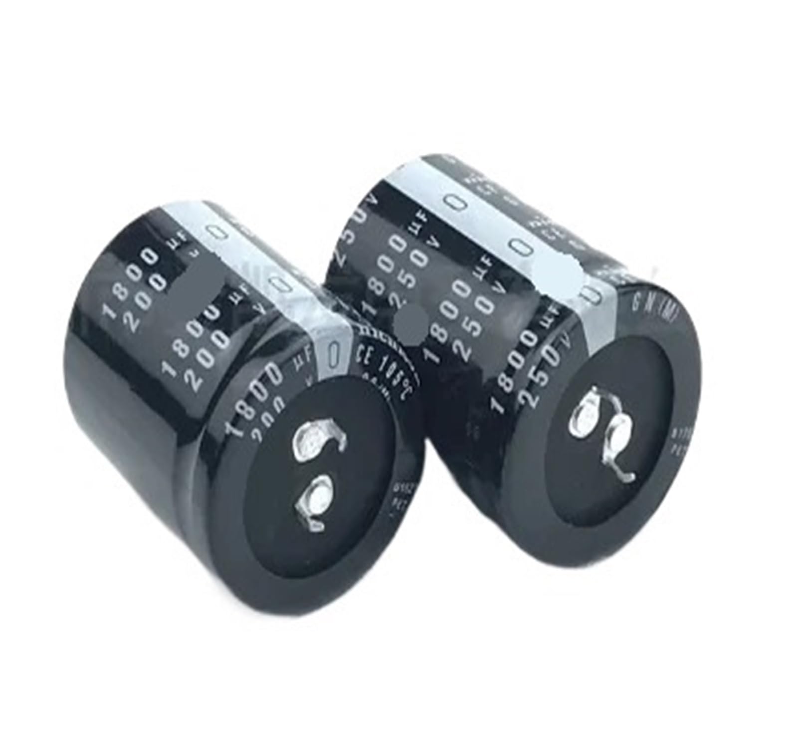KSZHZYMGX 2Pcs 1800uF 200V 1800uF 250V 200v1800uf 250V1800UF 30x45 30x50 35x40 35x45 35x50 Capacitor(200V1800uF 35x50)